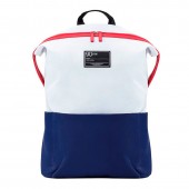 Рюкзак Xiaomi 90 Points Lecturer Casual Backpack, бело-синий Рюкзак Xiaomi 90 Points Lecturer Casual Backpack, бело-синий
