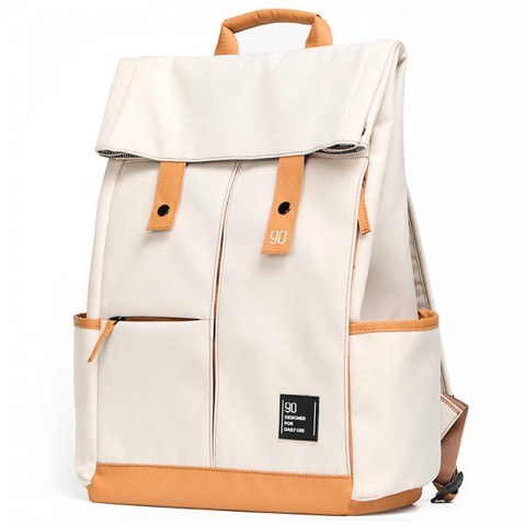Рюкзак Xiaomi 90 Points/UREVO Energy College Leisure Backpack, бежевый-2