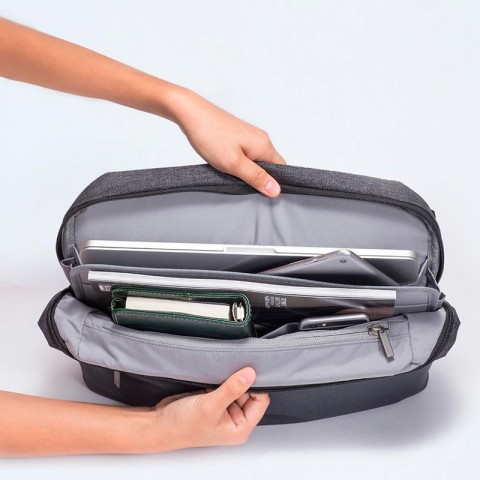 Сумка Xiaomi 90 FUN Urban Simple Mail Bag, светло-серый-2