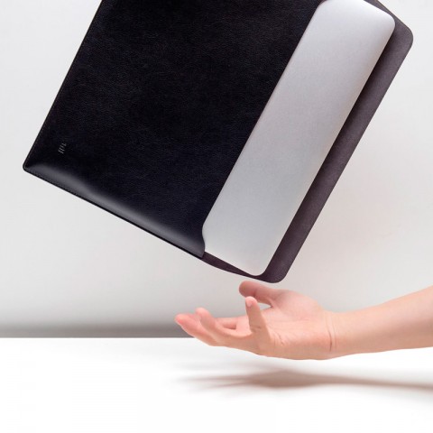 Чехол-конверт для ноутбука Xiaomi Mi Notebook 13,3" (кожа, черный)-3