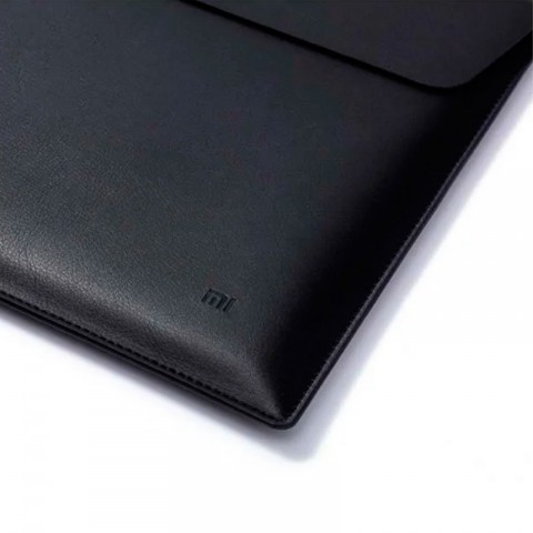 Чехол-конверт для ноутбука Xiaomi Mi Notebook 12,5" (кожа, черный)-3