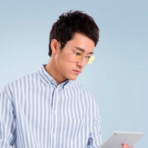 Компьютерные очки Xiaomi Mijia Anti-Blue Light Glasses PRO, прозрачная оправа-2