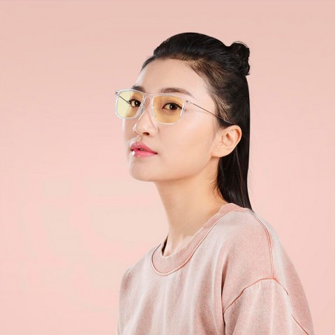 Компьютерные очки Xiaomi Mijia Anti-Blue Light Glasses PRO, прозрачная оправа-1