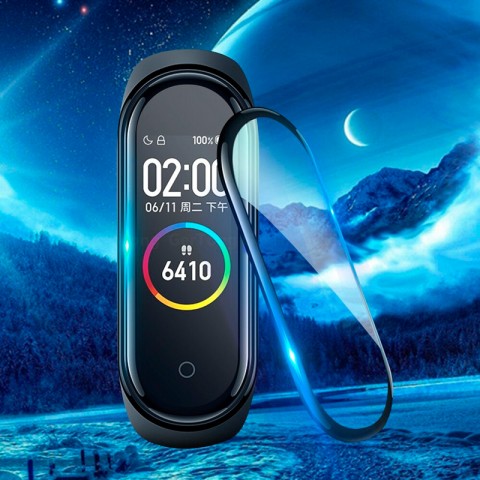Пленка защитная 3D для Xiaomi Mi Band 5-1