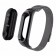 Браслет миланский сетчатый для Xiaomi Mi Band 3, черный