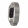 Браслет миланский сетчатый для Xiaomi Mi Band 3, серебристый