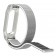 Браслет спортивный на липучке для Xiaomi Mi Band 2, "белая ракушка"