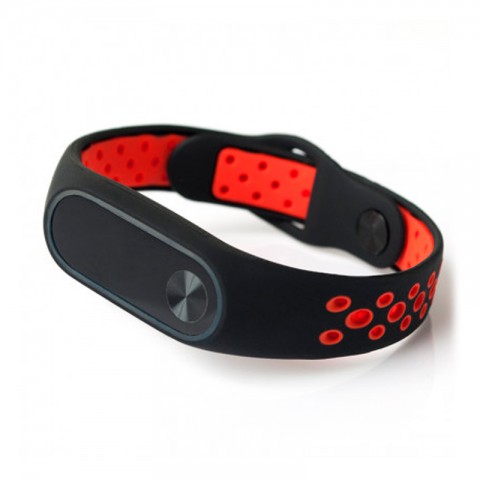Ремешок силиконовый Nike-Style для Xiaomi Mi Band 2-1