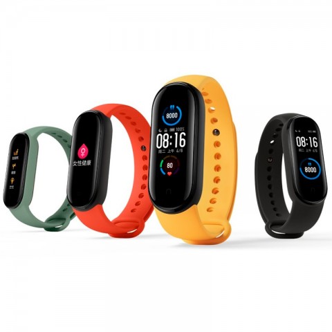 Ремешок силиконовый для Xiaomi Mi Band 5-2