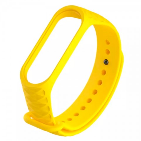 Ремешок силиконовый "Ромбы" Xiaomi Mi Band 3/4-1