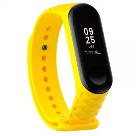 Ремешок силиконовый "Ромбы" Xiaomi Mi Band 3/4-2