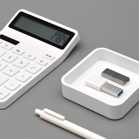 Калькулятор Xiaomi Kaco Lemo Desk Electronic Calculator-2