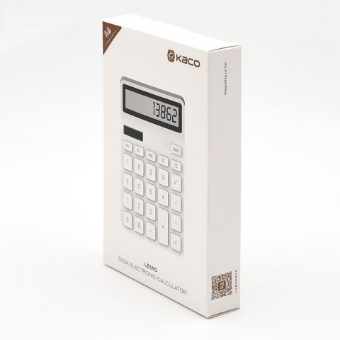 Калькулятор Xiaomi Kaco Lemo Desk Electronic Calculator-3