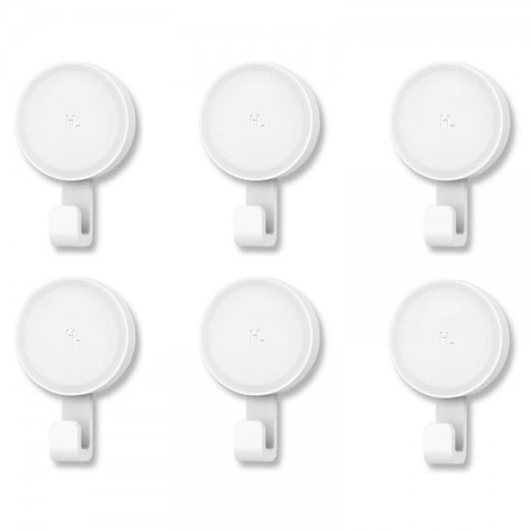 Крючки настенные Xiaomi Hooks 6 штук