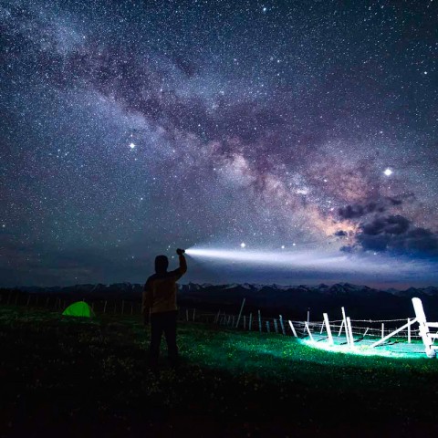 Фонарик светодиодный Xiaomi NexTool Nato Outdoor Glare Flashlight, черный-1