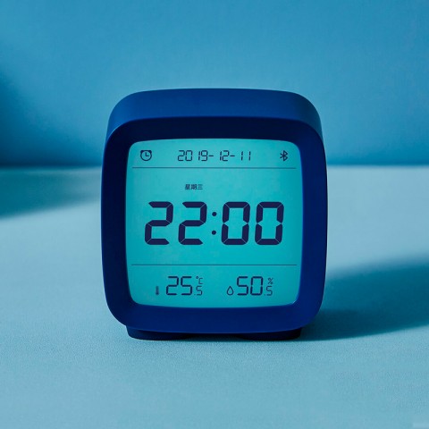 Будильник Xiaomi Qingping Bluetooth Smart Alarm Clock, синий-1