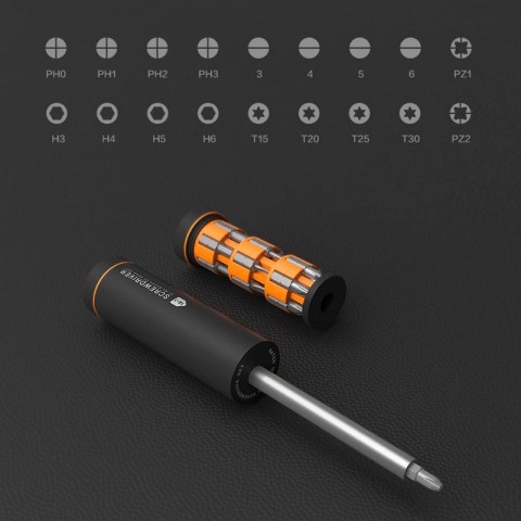 Отвертка Xiaomi Jiuxun Tools 18 в 1-2