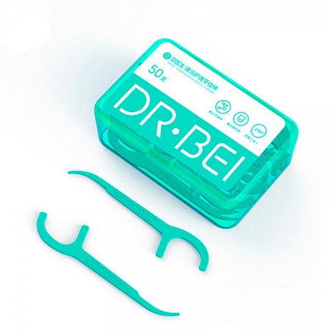 Зубная нить Xiaom Dr. Bei Dental Floss (50 Штук)-1
