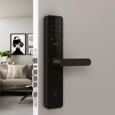 Умный замок Xiaomi Mijia Smart Door Lock carbon black-2