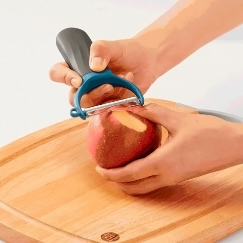 Нож для чистки овощей Xiaomi Kalar Paring Knife (Тип Y), синий-3