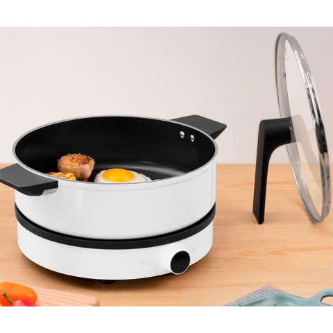 Кастрюля-сковорода Xiaomi Zhiwu Cooking Pot White-4