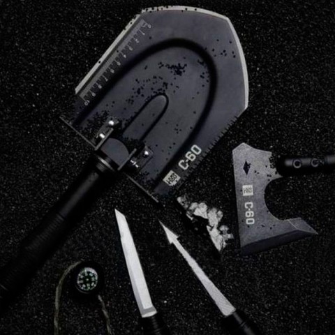 Многофункциональная лопата и топор XiaoMi HuoHou Multi-Functional Convertable Axe and Shovel HU0183-2