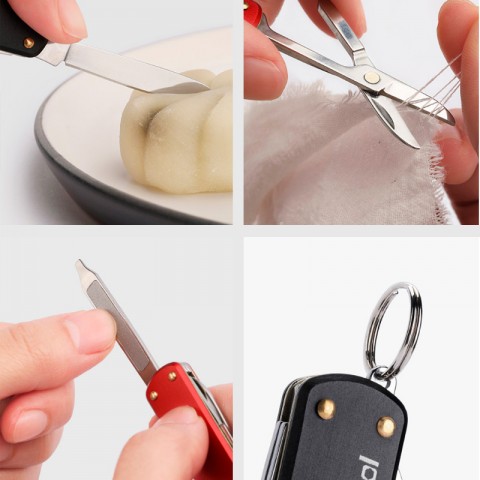 Складной нож-мультитул Xiaomi NexTool Multi-function Knife, зеленый-4