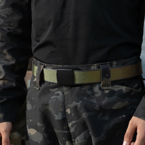 Тактический ремень Xiaomi Tanjiezhe High Strength Tactical Belt 125см, желтый-1