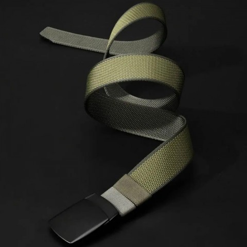 Тактический ремень Xiaomi Tanjiezhe High Strength Tactical Belt 125см, желтый-2