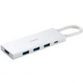 Док-станция Xiaomi 5 в 1 с USB Type-C, USB 3.0, HDMI 4K Док-станция Xiaomi 5 в 1 с USB Type-C, USB 3.0, HDMI 4K