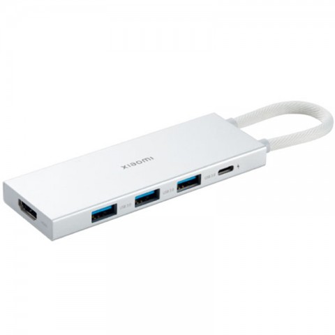 Док-станция Xiaomi 5 в 1 с USB Type-C, USB 3.0, HDMI 4K PD100W (XMDS05YM)