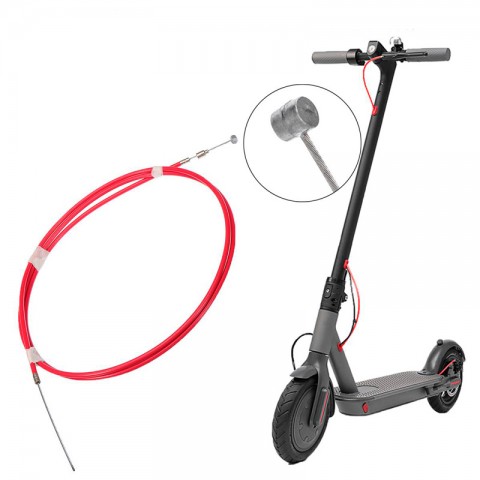 Тормозной трос для элeктросамоката Xiaomi Mijia M365, красный-1