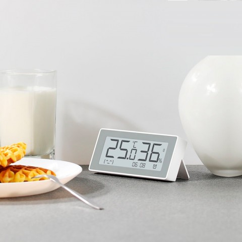 Часы с датчиком температуры и влажности Xiaomi Miaomiaoce Smart Clock Temperature Fnd Humidity Meter E-Inc-3