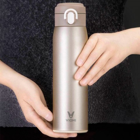 Термос Viomi Stainless Vacuum Cup 460ml, золотой-1