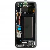 Дисплей Samsung S8 G950H в рамке, оригинал, черный Дисплей Samsung S8 G950H в рамке, оригинал, черный
