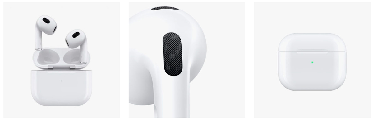 AirPods (3 поколения) with Lightning Charging Case