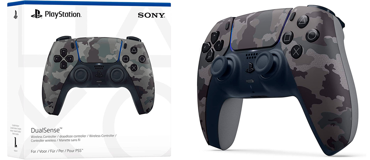 Контроллер Sony DualSense Grey Camouflage