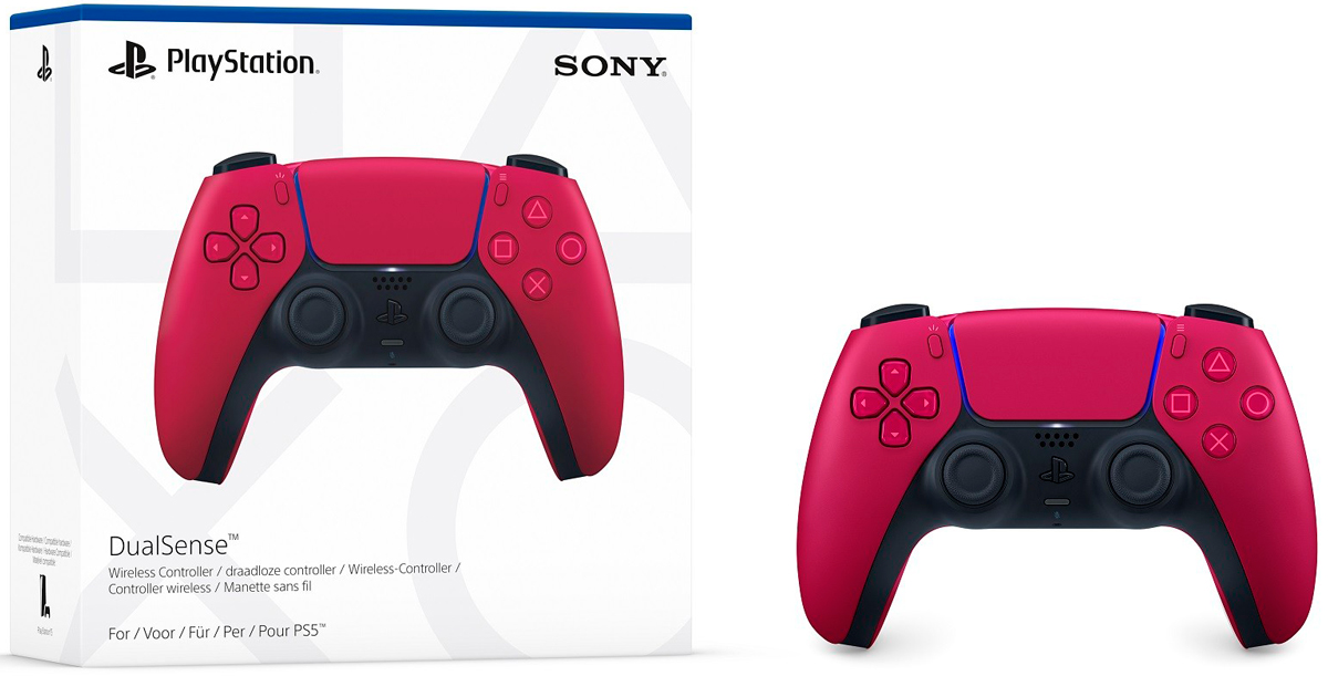 Sony DualSense Wireless Controller для PS5, Cosmic Red