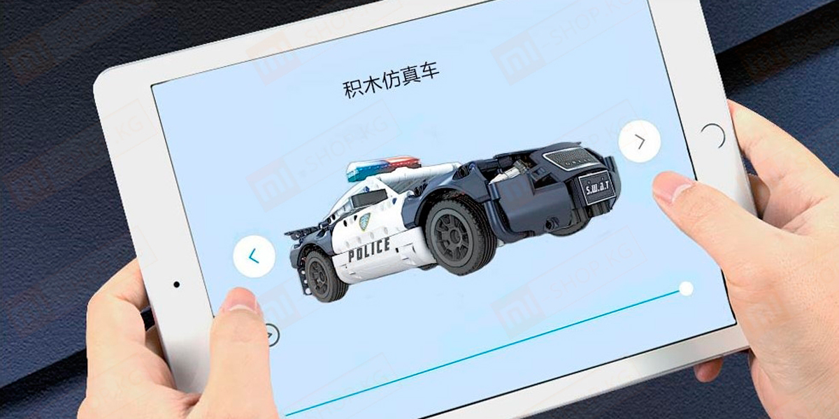 Игрушка-конструктор Xiaomi Onebot Police Car