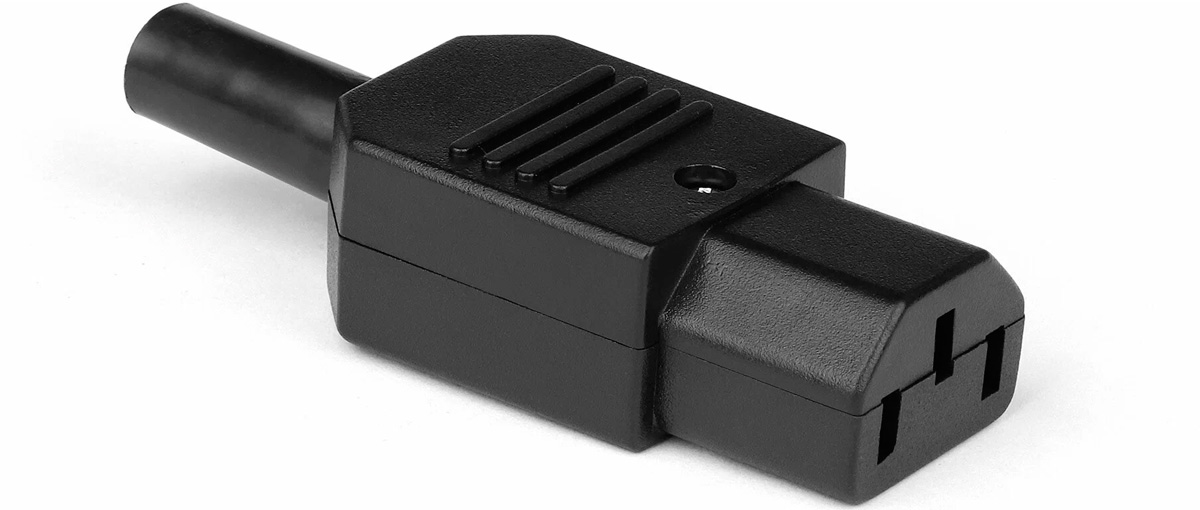 Разборная вилка С13, 10А, 250V
